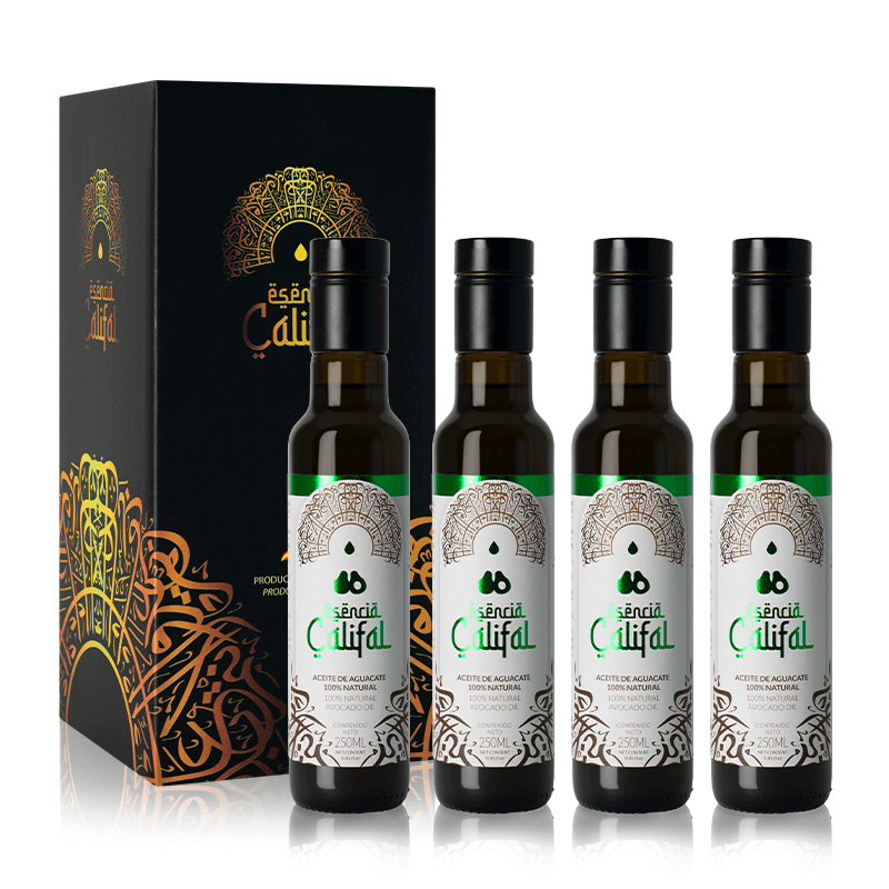 Natural 100% Avocado Oil Pack 4x250 ml